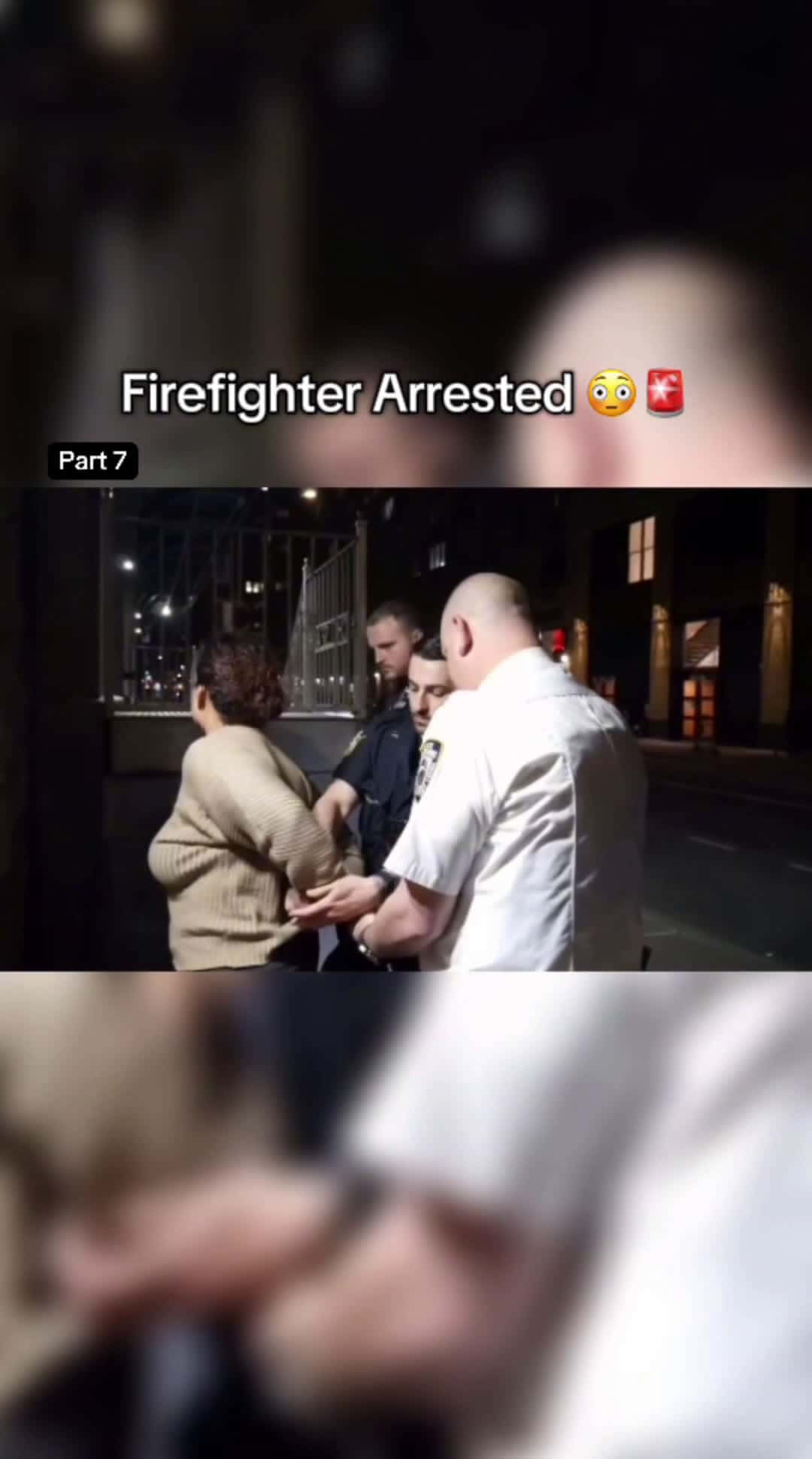 Cover for Firefighter Arrested 😳 part 7#Bodycam