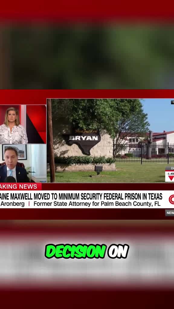 Cover for Ghislaine Maxwell's prison transfer sparks outrage—minimum-security perks for the infamous? 👀 #TrueCrime #PrisonNews #GhislaineMaxwell