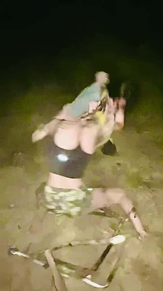 Cover for Ouuuu she dragging her #firstvideochallenge  #fight #foryoupage #foryou  #viral #trending   #winoftheweek #caughtoncamera  #fyp #fight