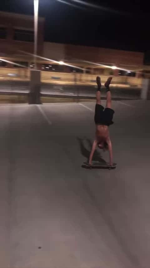 Cover for Handstand skateboarding 😂✋✋🛹_126