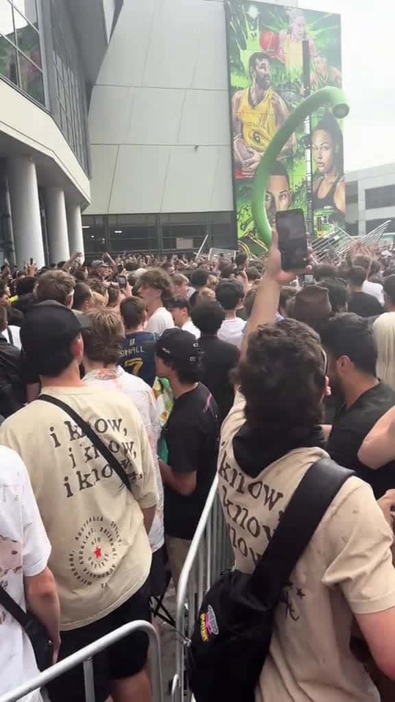 Cover for Travis Scott Night 1 Melbourne Bordem has struck hard travisscott travis scott tr 87730 #ilovescoopz