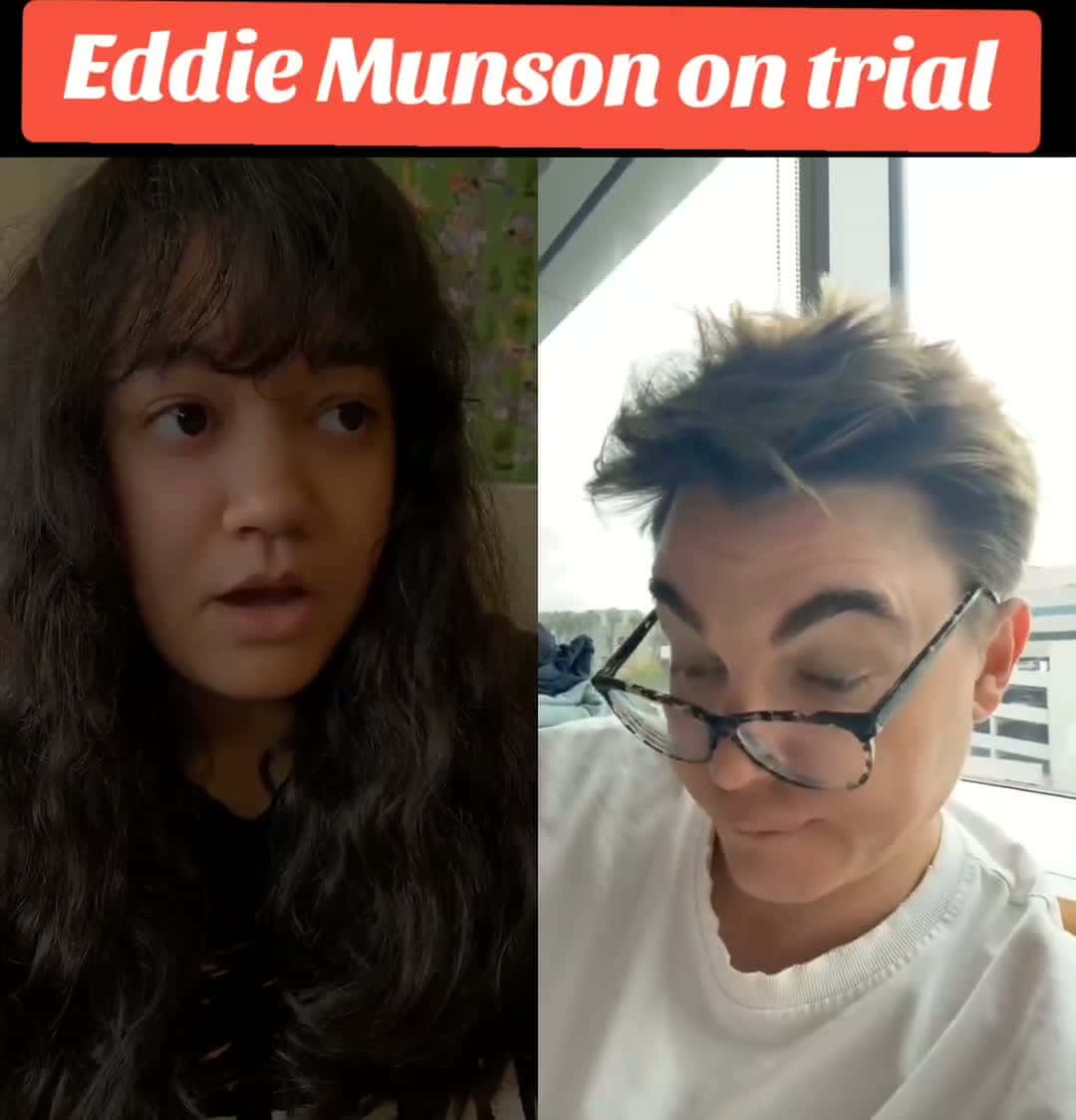 Cover for Eddie Munson on trial... Judge Jesse McCartney would be the perfrct judge 😂  #jessemccartney  #fyp  #eddiemunson  #upsidedown  #hawkins  #comedy 