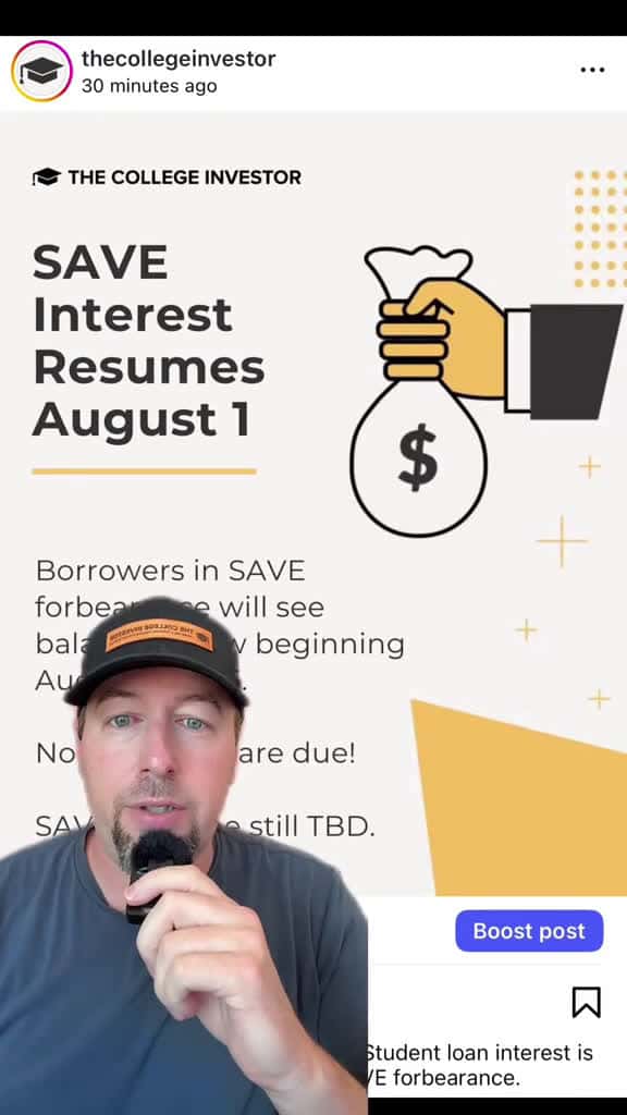 Cover for SAVE Plan: Student Loan Interest Resumes Tomorrow