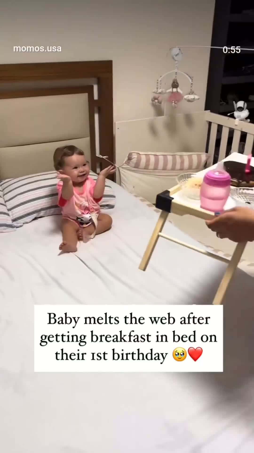 Cover for #FirstVideoChallenge Adorable 1 year old on her birthday ❤️