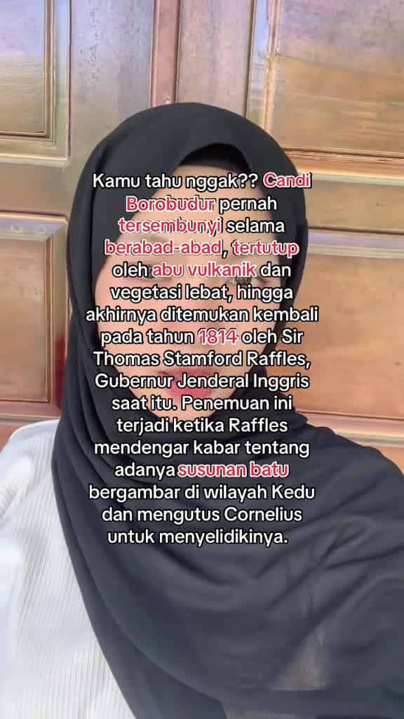 Cover for salah satu keajaiban dunia ini sempat hilang  tersembunyi dari manusia sebelum ak 01669 #followMe