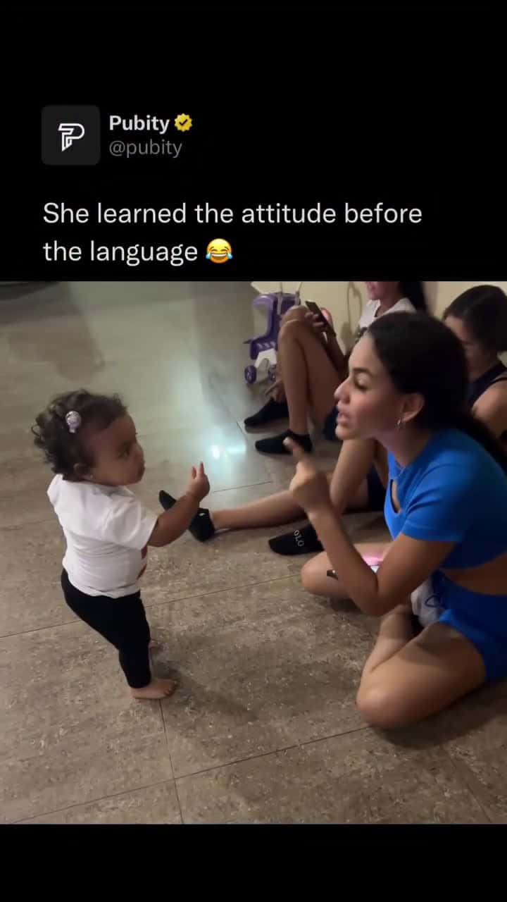 Cover for #FavMovieClip Babies can understand language before they can speak because comprehension develops earlier than verbal expression in the brain. From as early as six months, infants begin recognizing familiar words and tones, es.