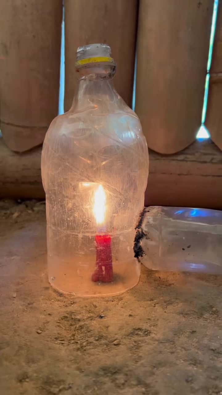Cover for Can a candle absorb smoke? #maobuschcraft #bushcraft #tips #camping #survival #FYP #girls #outdoors