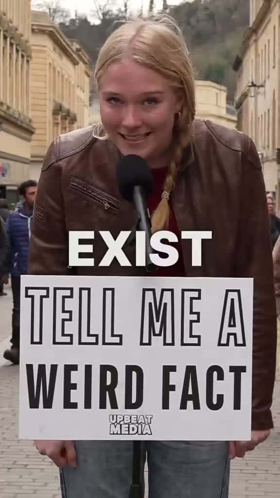 Cover for These facts are mad..!😨 - - - - #tellmeafact #weirdfact #bath #fact #funfact #streetinterview #strangers