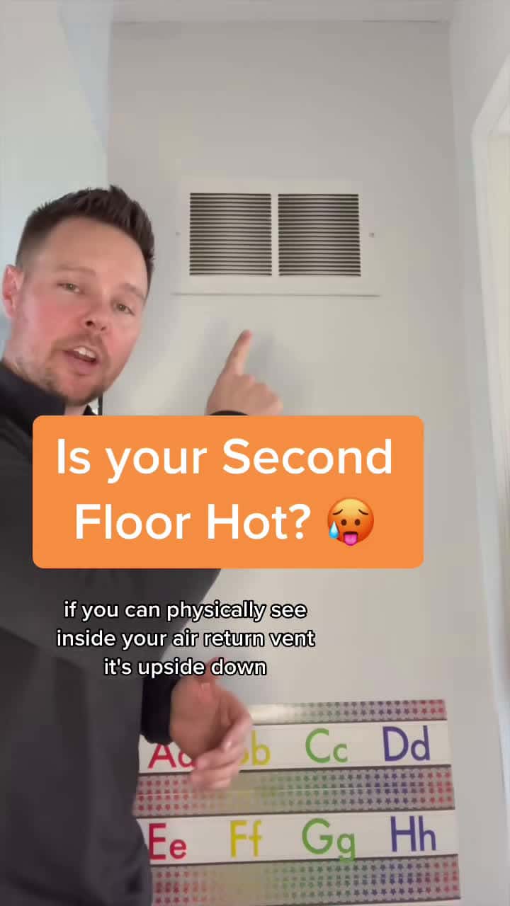 Cover for Try this if the second floor of your home is always hot 🥵 #hometips #tipsandtricks #home #homehacks #diy
