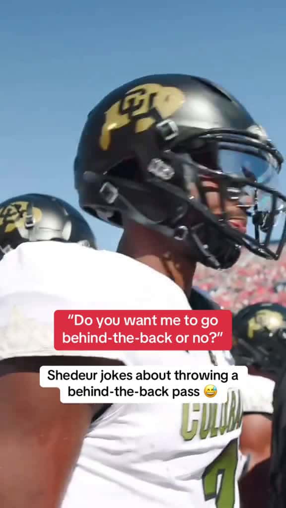Cover for Shedeur's Hilarious Reaction to Coach Prime 😂