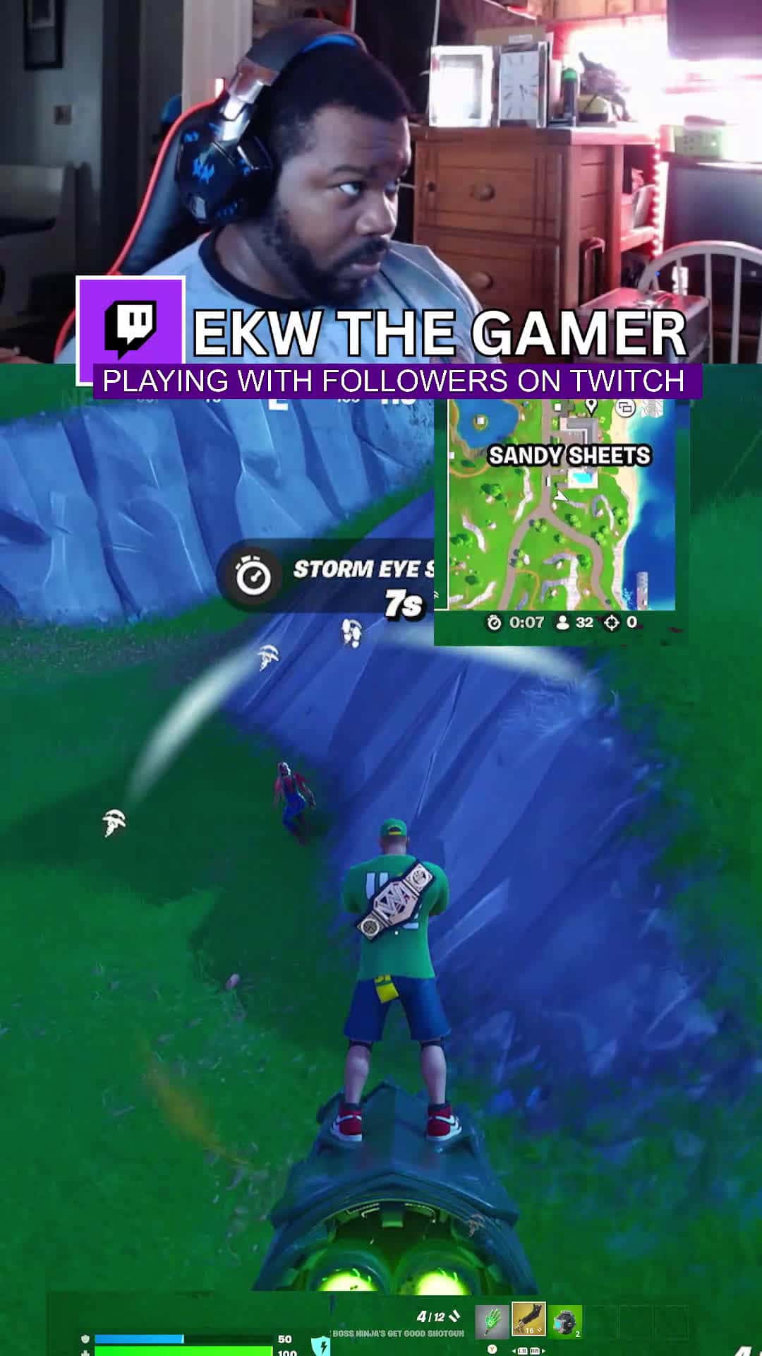 Cover for Shock and awesome! #fortnite 