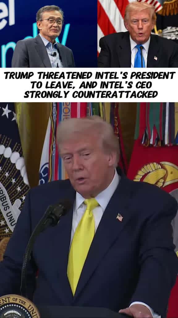 Cover for Trump and Cotton demand Intel CEO Lip-Bu Tan resign over alleged China ties as Intel stock swings; CEO fires back 💥 #Trump #Intel #LipBuTan #China #StockMarket