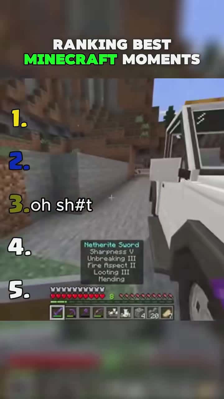 Cover for Ranking ULTRA FUNNY Cut Minecraft Moments 😭(1) #foryoupage#fypシ#fypシ゚viral#fypage#foryourpage#foryou#fyp#viral 🥰