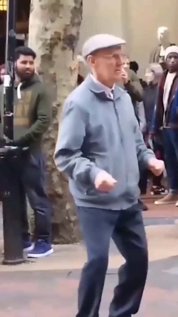 Cover for This grandad has got moves fyp foryou birmingham funnyvideos tiktok dancingchallenge tikto 90726 #american