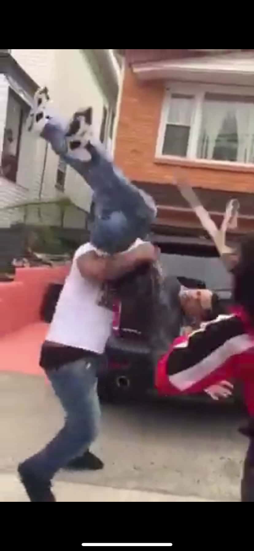 Cover for Crazy street fight in front of ice cream truck🥊 #fight  #fightcam  #crazyfights  #fyp  #mustwatch