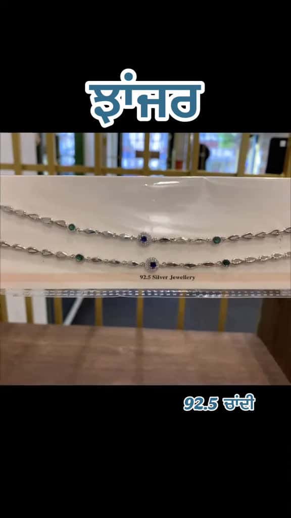 Cover for Rakhi special 🤗                      Follow for latest and trending designs >>>>>>>>> Shipping all over Canada For any inquiries or to place an order, WhatsApp or call us on  📞 +1 5146553315   Pure silver jewellery  #famousjewe...