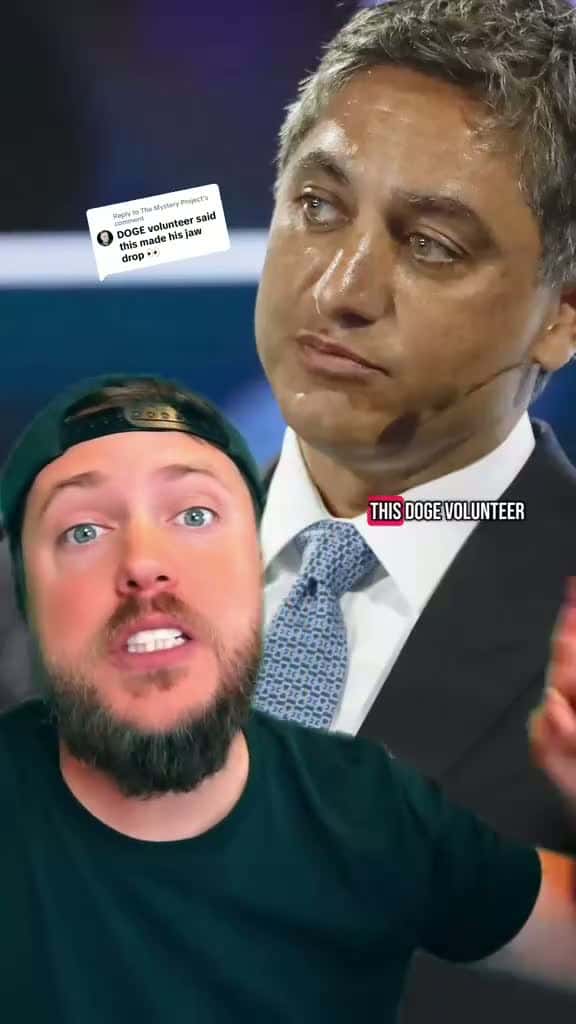 Cover for Replying to @The Mystery Project DOGE volunteer said this made his jaw drop. #doge #trump #elonmusk #fox #nypost #republicans #democrats #breakingnews #breaking #news #update #politics 