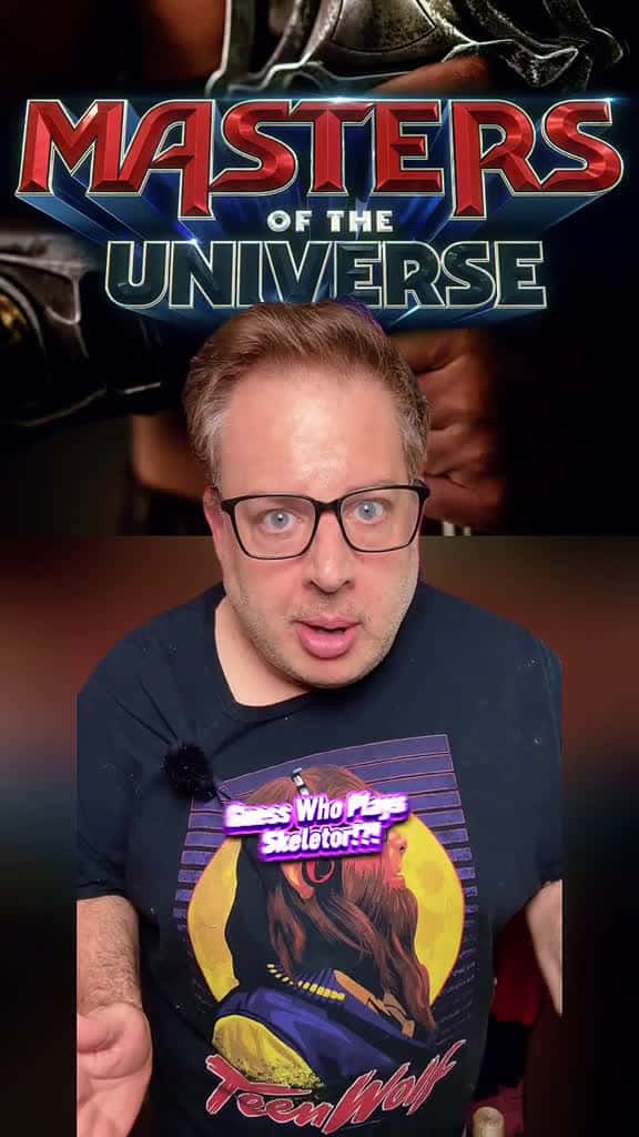 Cover for Look Who’s Staring in the live action Masters of the Universe movie coming in June of 2026! #nostalgia #heman #mastersoftheuniverse #80stv Old Childhood Shows, Movies based on popular cartoons, Masters of the Universe 2026, #Ca...