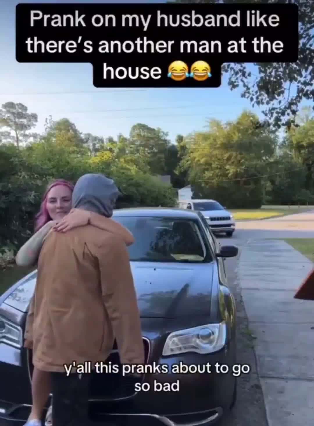 Cover for Wife pranks husband