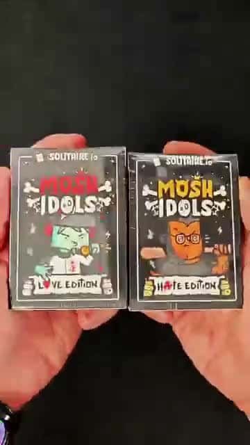Cover for MOSH IDOLS - Love Edition playing cards