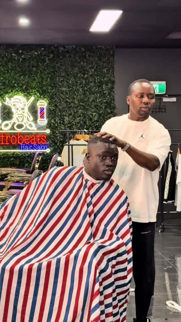 Cover for How did that happen afrobeats Hair salon 44599 #trendingscoopz
