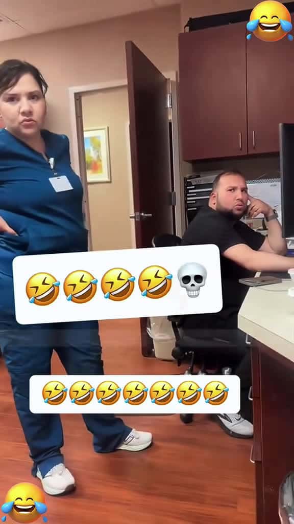 Cover for Working here is funprank funny fyp tiktok 06046 #nicevideo
