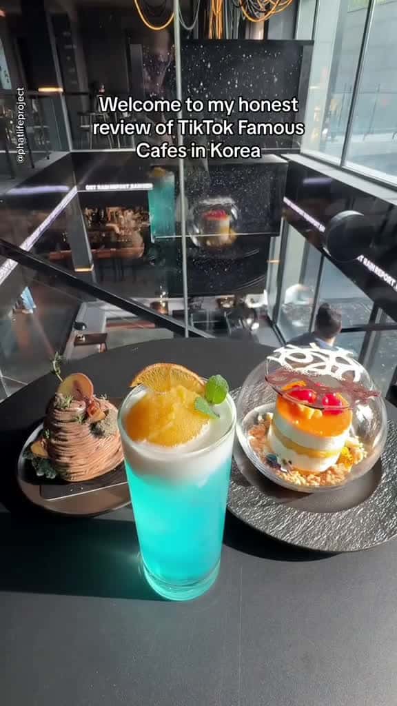 Cover for Yup It rains    at this unique caf in Itaewon Seoul Korea The Korean locals have  00135 #trendingscoopz