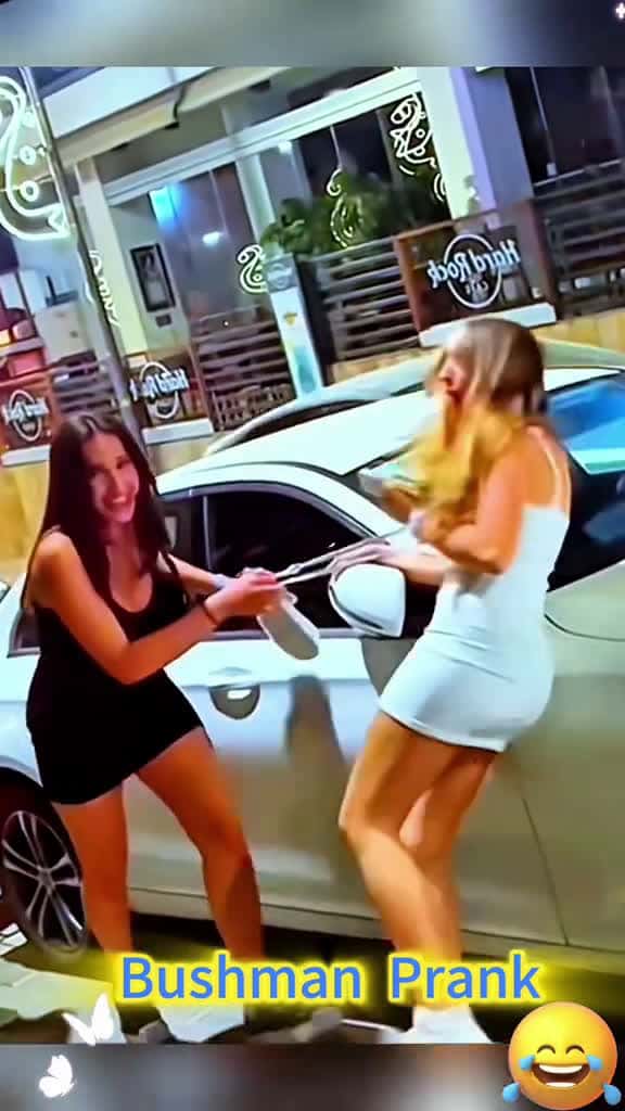 Cover for Bushman prank fyp funnyvideos prank prankvideo funnyprank bushman bushprank foryou xyzbc m 54814 #shortvideos
