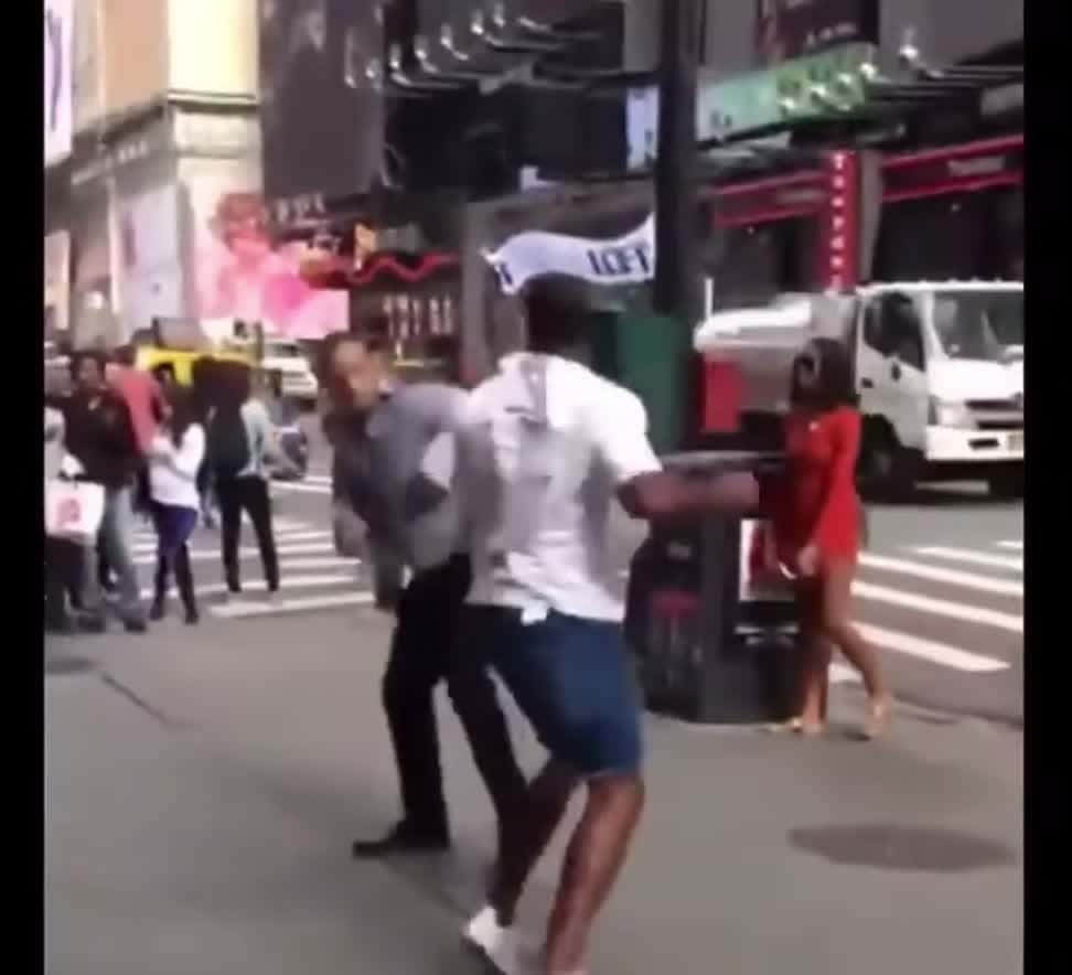 Cover for Takes one good hit🤷‍♂️ #fyp #trending #fight #caughtoncamera #firstvideochallenge