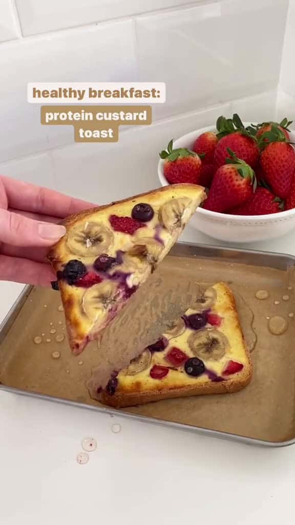 Cover for high protein breakfast yoghurtcustardtoast custardtoast highproteinbreakfast high 23941 #shortvideos