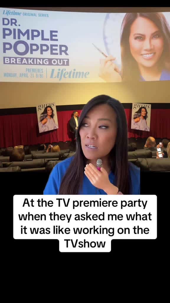 Cover for When Katy Perry steals your speech!😂 #drpimplepopper #breakingout Don’t forget! TV series is a premiering TONIGHT! Mondays 9/8c on @LifetimeTV ! #greenscreen