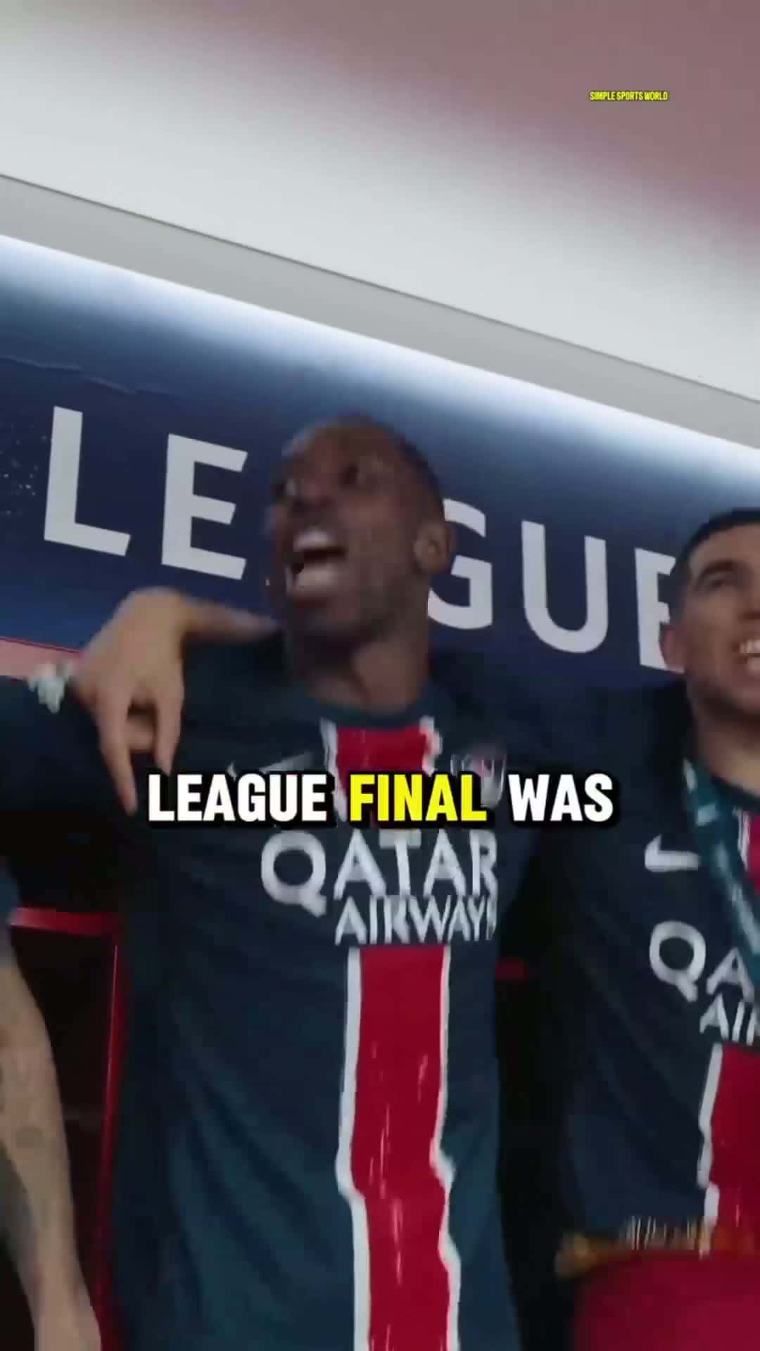 Cover for 2025 champion league final was sad