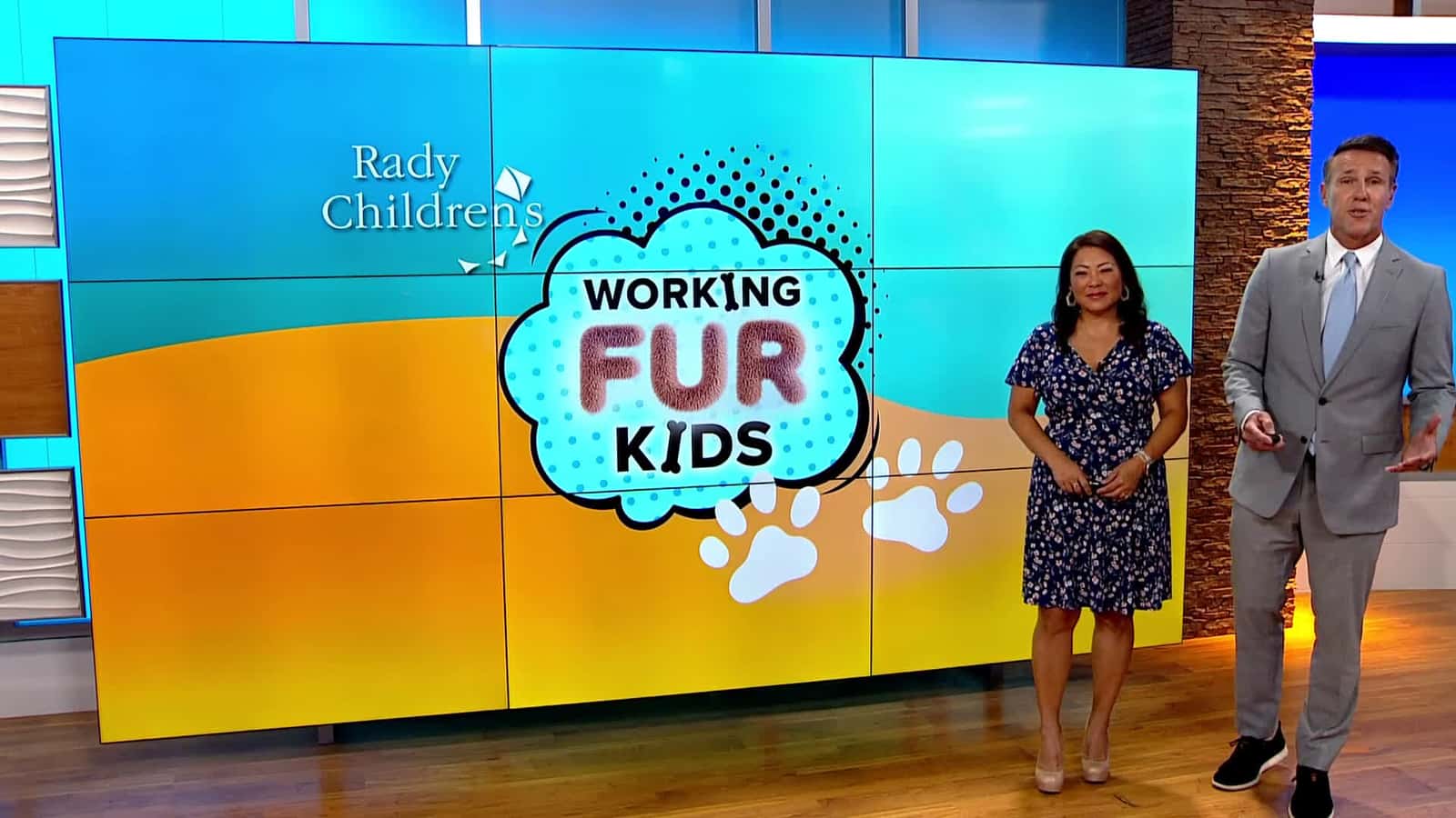 Cover for How medical staff train with resident canines to help pediatric patients at Rady Children's Hospital