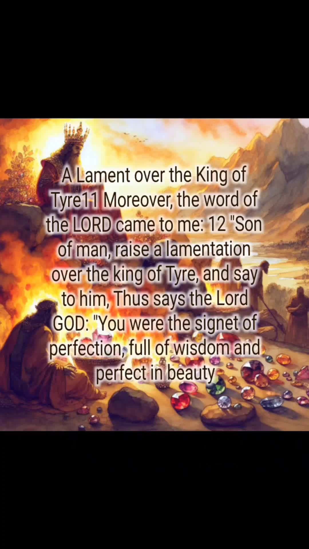 Cover for Ezekiel 28:11-19