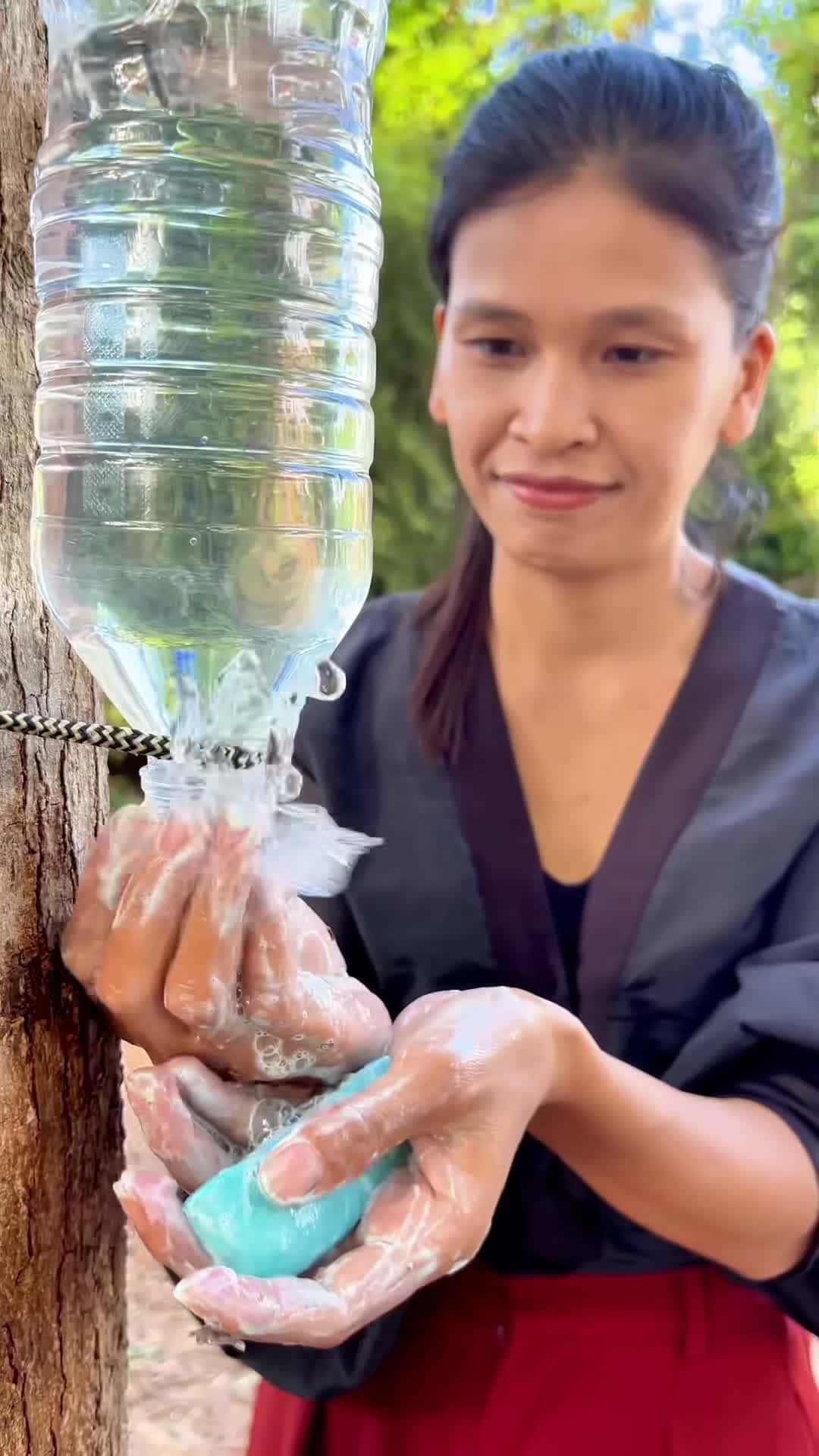 Cover for EASY Water Saving HACK You Need To Know Now! #camping #bushcraft #survival #survivalskills #outdoors #shorts #tiktok #youtubeshorts #hack #tips #trick #useful #creative