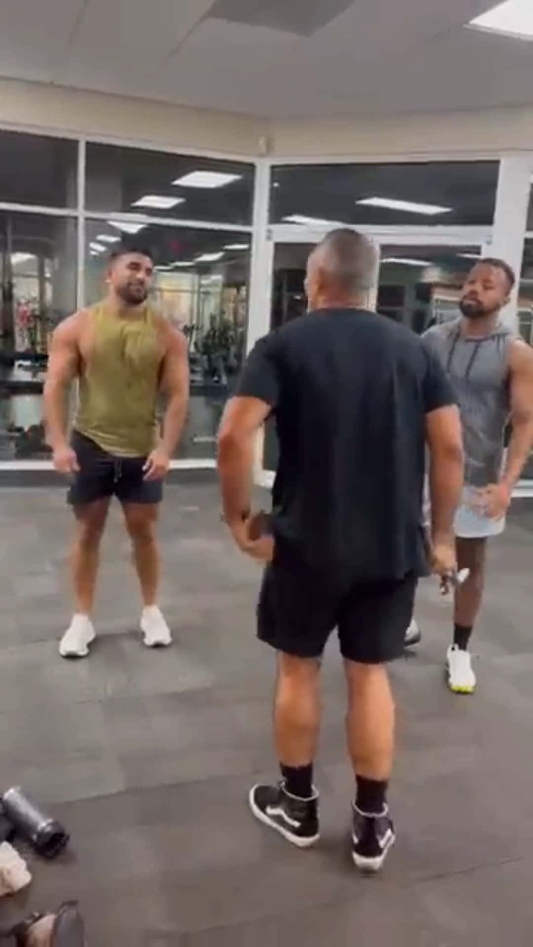 Cover for Gym fight