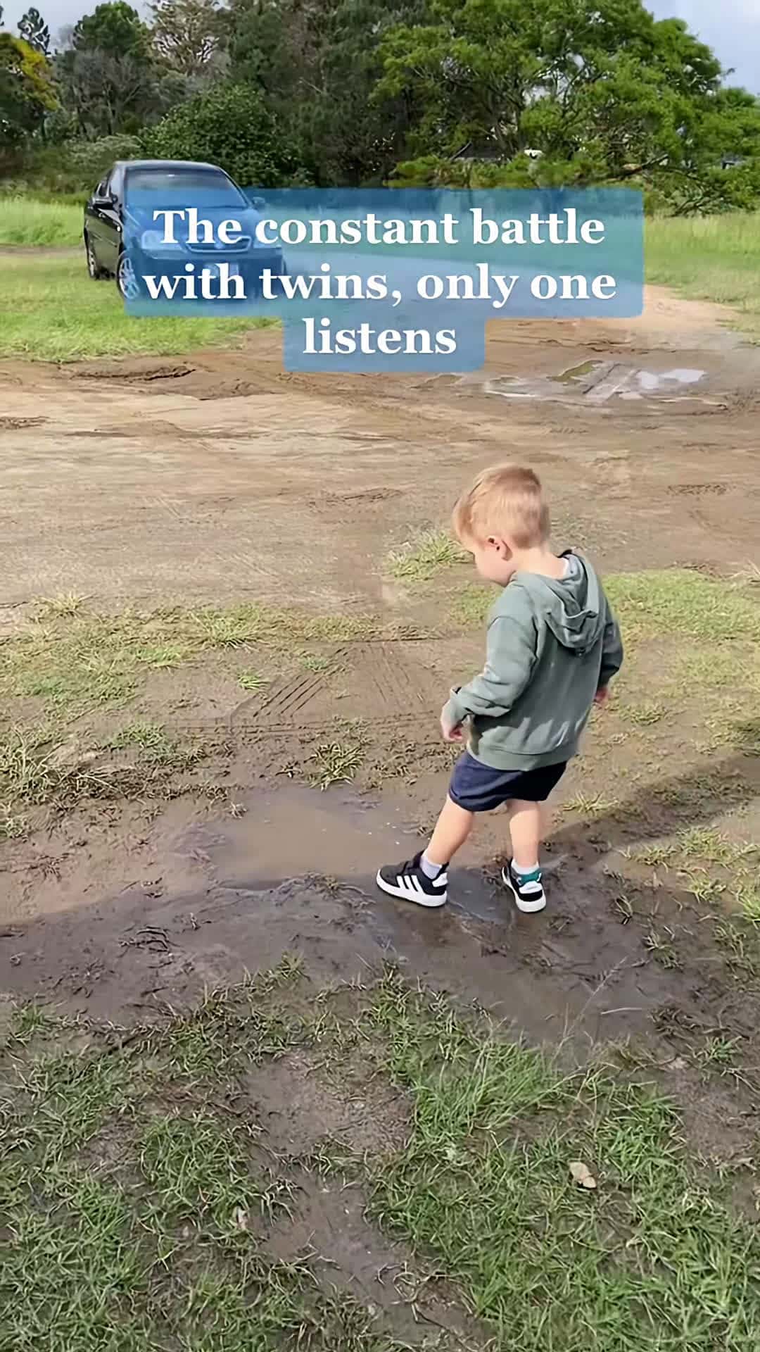 Cover for Are your ears painted on?  #twins #twinlife #listen #dads #parenting #thedad