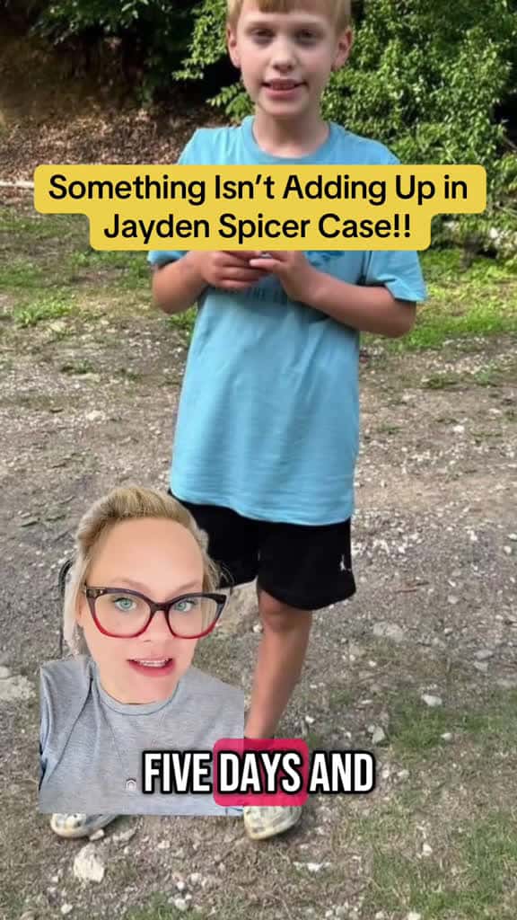 Cover for 🚨 10-year-old Jayden Spicer has been missing for days — no scent, no trace, no answers. The details don’t match the story. Could someone close to him know more than they’re saying? 💔 #JaydenSpicer #MissingChild #TrueCrime #Just...