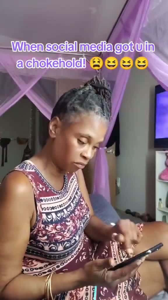Cover for OMG Social Media got me in a chokehold 🤣😂😭 #shatinamonique #funny #goingviral #forlaughs #fyp #fy #foryoupage