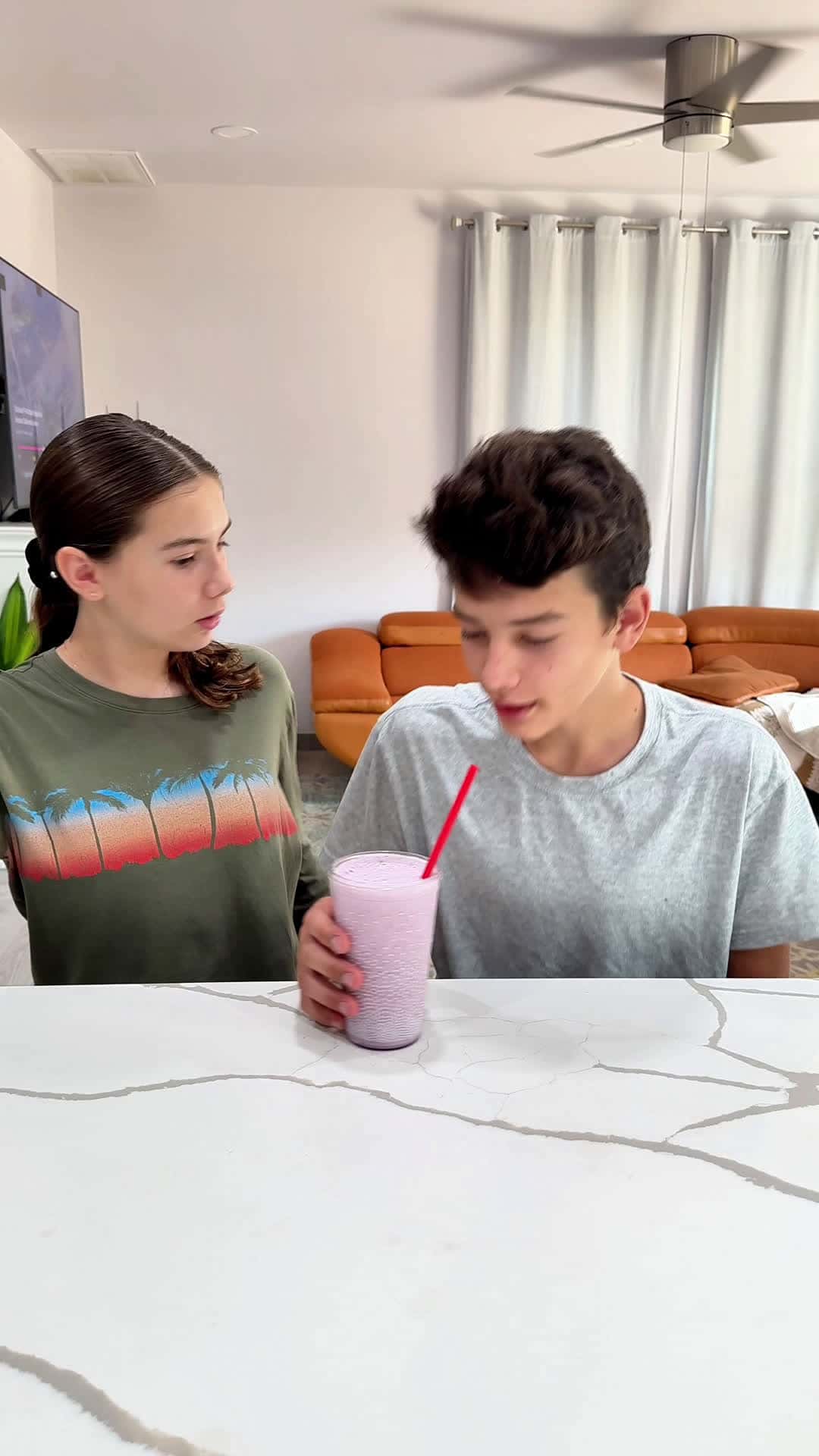 Cover for Sister outsmarted his bro 😆#funny #comedy #family #prank