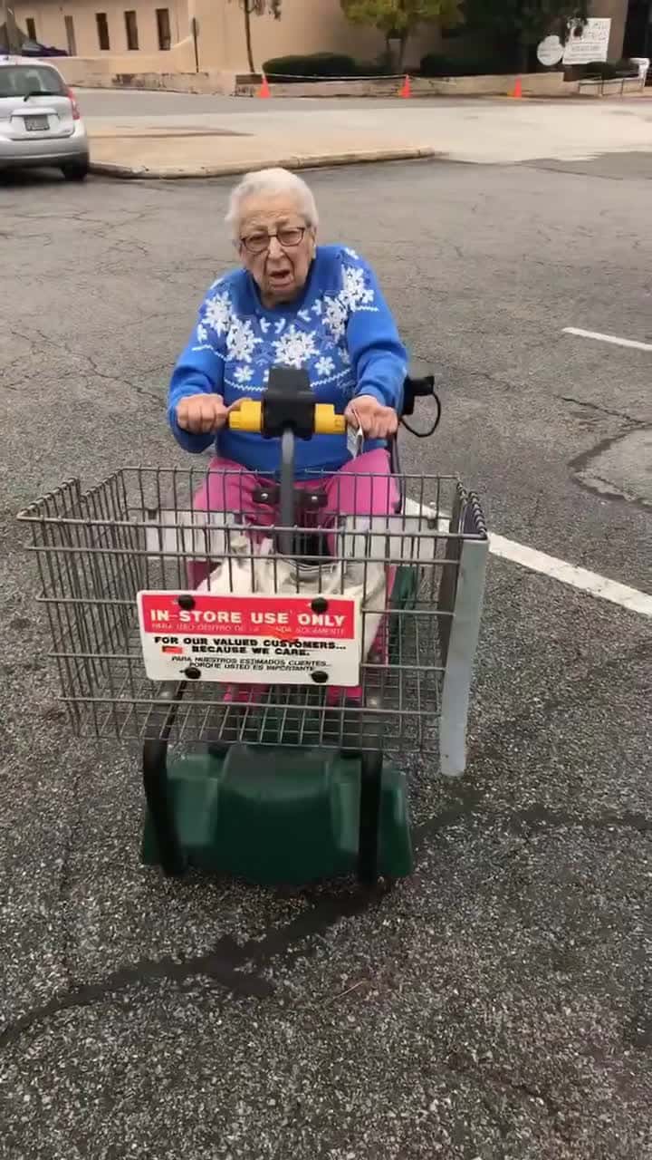 Cover for Granny hates dealing with the paparazzi after a long day of food shopping #grannygonewild #fyp #foryou #foryoupage