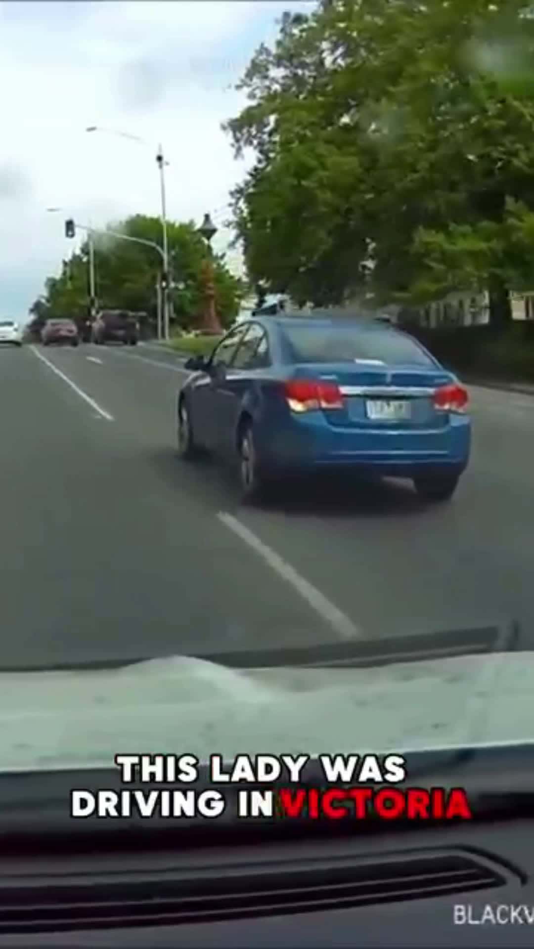 Cover for Driver Faces Instant Karma After Threatening Woman