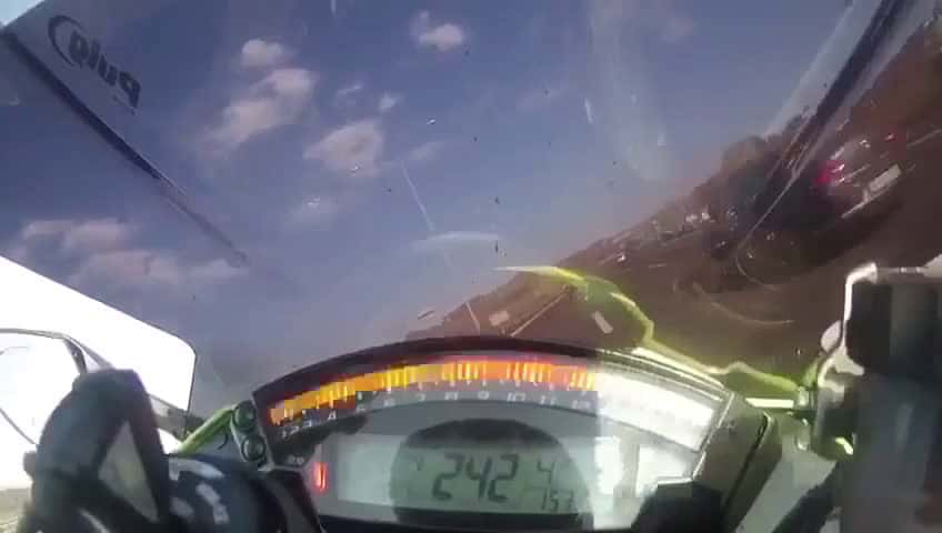 Cover for Guy almost hit 300, before reality hit him  #fyp  #viral  #caughtoncamera