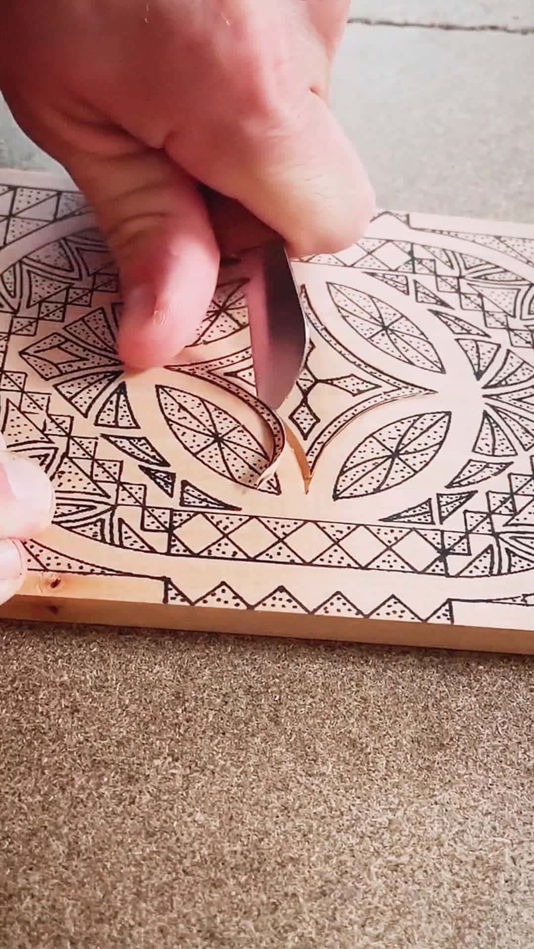 Cover for #bodycam Hand-carved#foryou #viralvideos 
