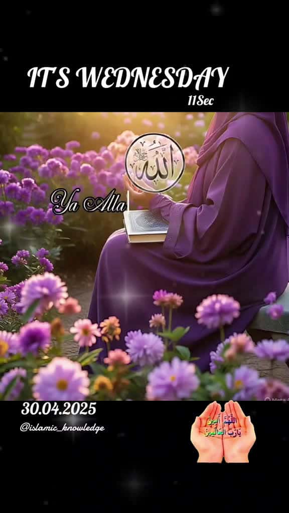 Cover for IT S WEDNESDAY Daily Dua Grateful Wednesdays A Fresh Start Daily Dua Morning blessing Pray 49302 #shortvideosscoopz