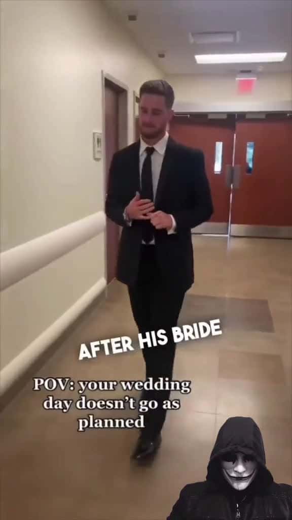 Cover for It is a beautiful story of perseverance on a young couples wedding day. greatlond 94730 #shortvideos