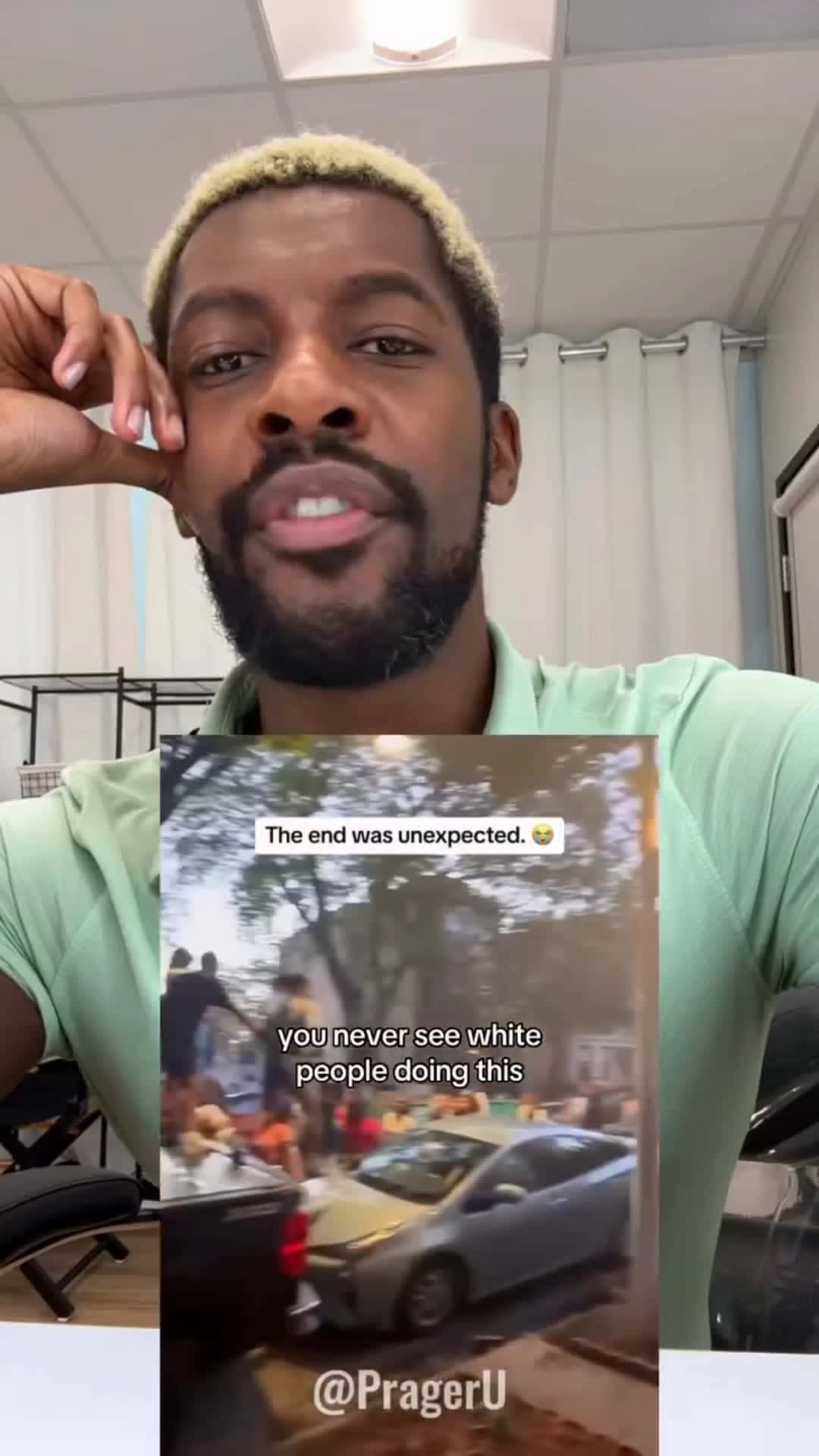 Cover for He Nailed It #foryou #blackpeople #unpopularopinion #whitepeople #fight #streetstyle #funniestvideoonmyphone #foryoupage #dance #protest #relatable #viral #relationship #shorts #explore #blacktiktok 