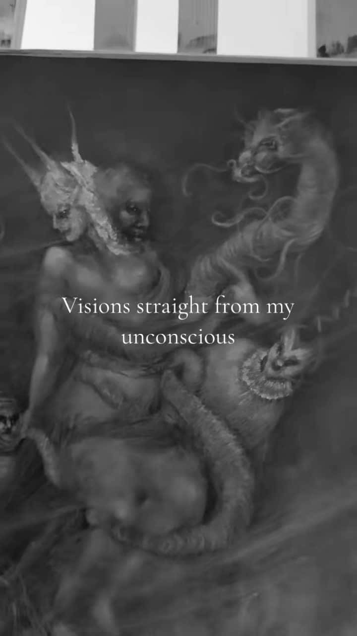 Cover for We all have werid visions at times!! We do right?? 😅#visions #drawing #art #artistsoftiktok #sunconsciousmind #unconscious