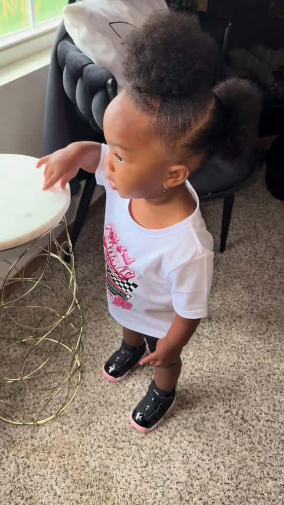 Cover for OFF TO See her Loubna 💕 #16monthsold #toddlersoftiktok #aminagray #toddlertok #fypシ