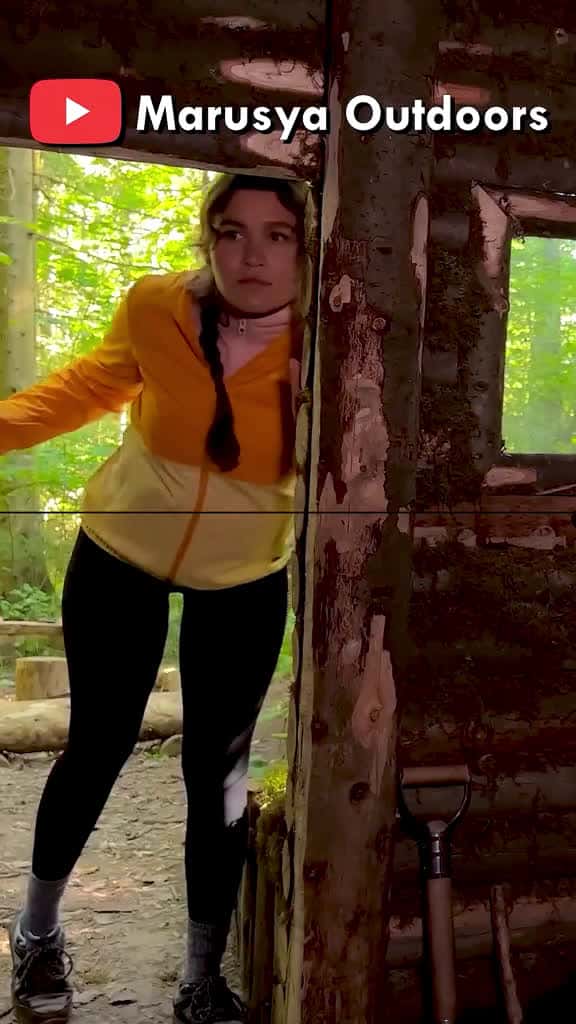 Cover for Ep 38 - SOLO GIRLs bushcraft in a dugout  CAMP sauna ASMR camping survival bushcr 76694 #followMe